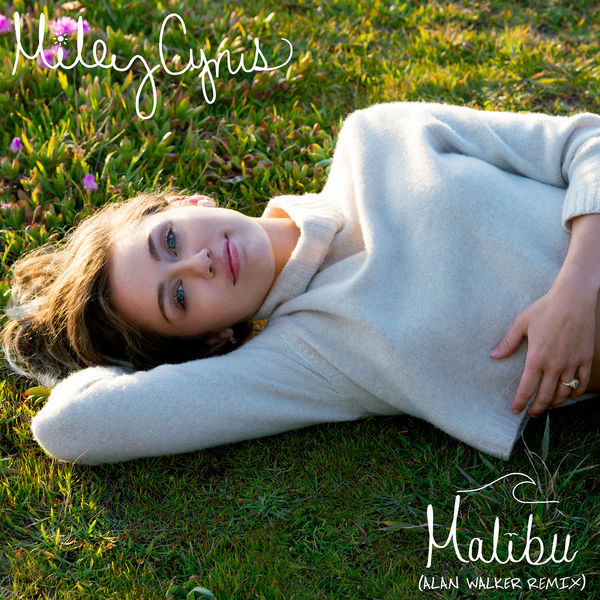 Miley Cyrus — Malibu (Alan Walker Remix) cover artwork