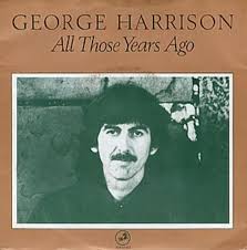 George Harrison All Those Years Ago cover artwork