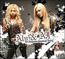 Aly &amp; AJ Potential Break Up Song cover artwork
