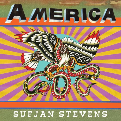 Sufjan Stevens — America cover artwork