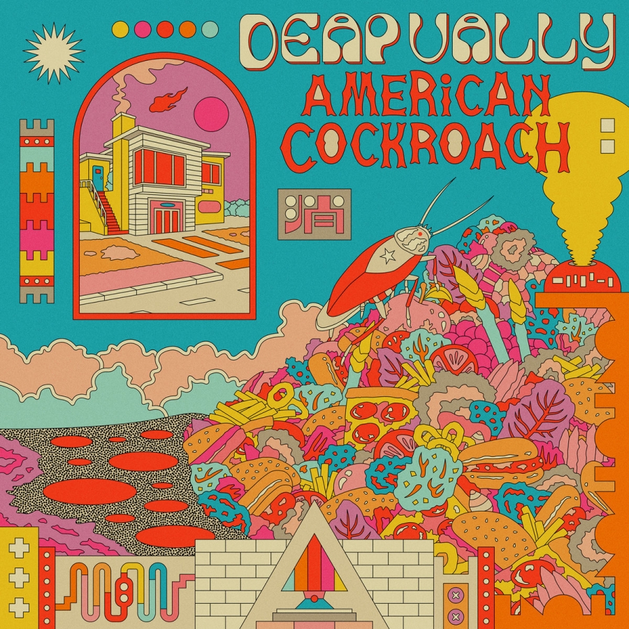 Deap Vally American Cockroach - EP cover artwork
