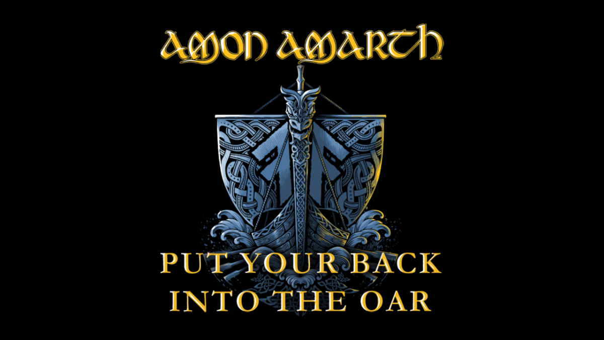 Amon Amarth Put Your Back Into The Oar cover artwork