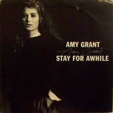 Amy Grant Stay for Awhile cover artwork