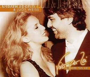 Andrea Bocelli & Judy Weiss — Vivo per lei (Ich lebe für sie) cover artwork