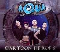 Aqua Cartoon Heroes cover artwork