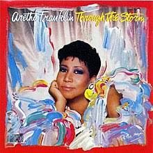 Aretha Franklin Through the Storm cover artwork