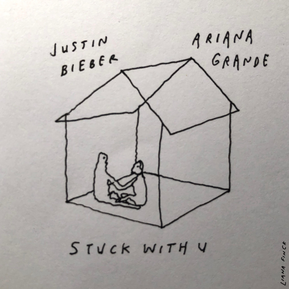 Ariana Grande & Justin Bieber — Stuck with U cover artwork