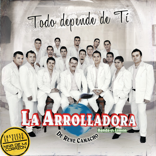 La Arrolladora Banda El Limón Todo Depende De Ti cover artwork