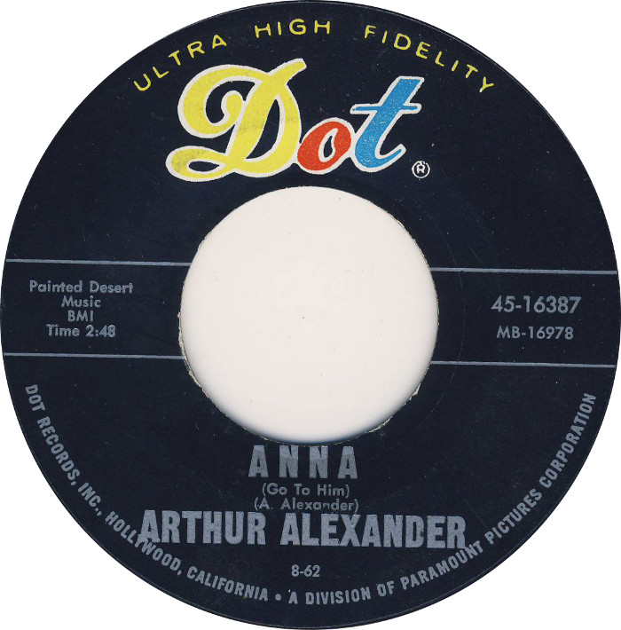 Arthur Alexander Anna (Go to Him) cover artwork