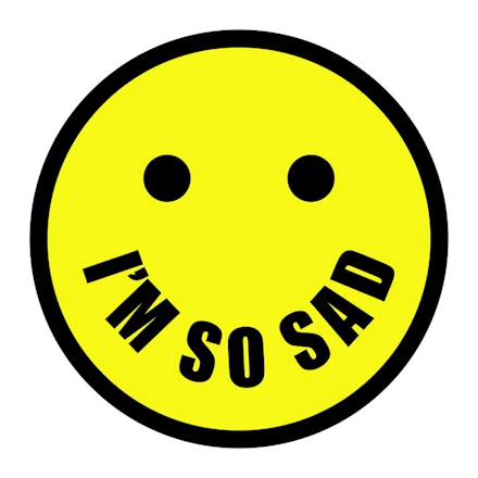 3OH!3 — I&#039;M SO SAD cover artwork