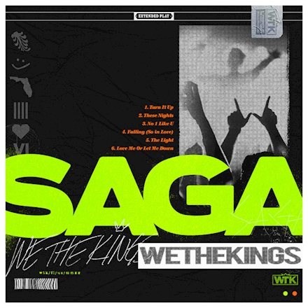 We the Kings SAGA cover artwork