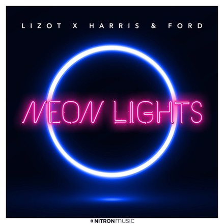 Harris &amp; Ford & LIZOT — Neon Lights cover artwork