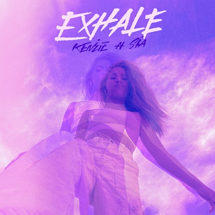 kenzie ft. featuring Sia EXHALE cover artwork