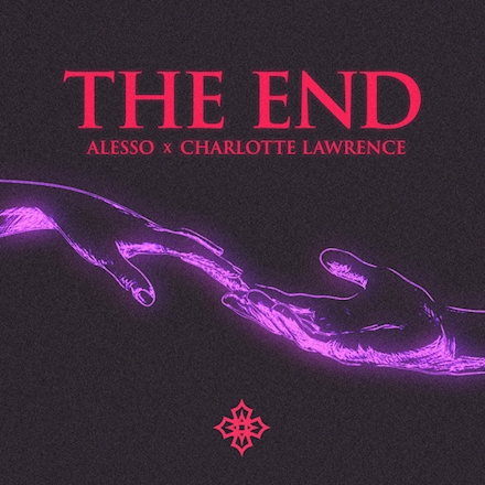 Alesso & Charlotte Lawrence — The End cover artwork