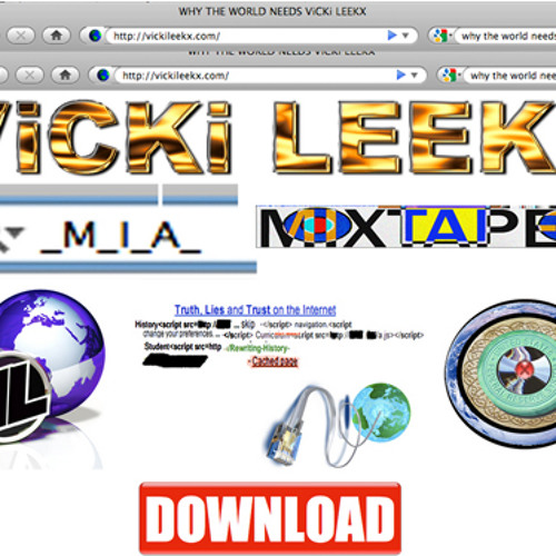 M.I.A. Vicki Leekx cover artwork