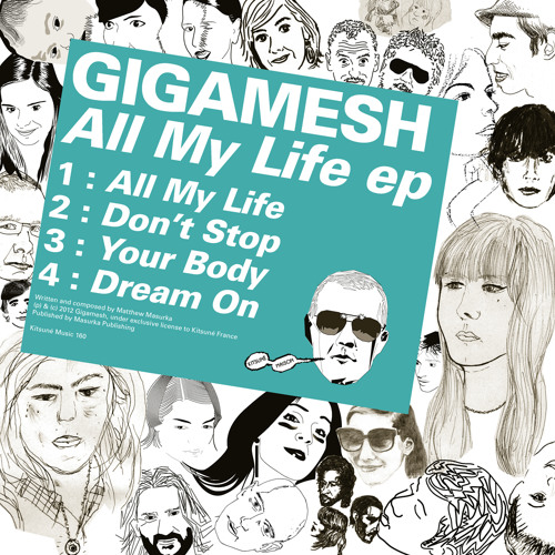 Gigamesh featuring Jana Nyberg — All My Life cover artwork