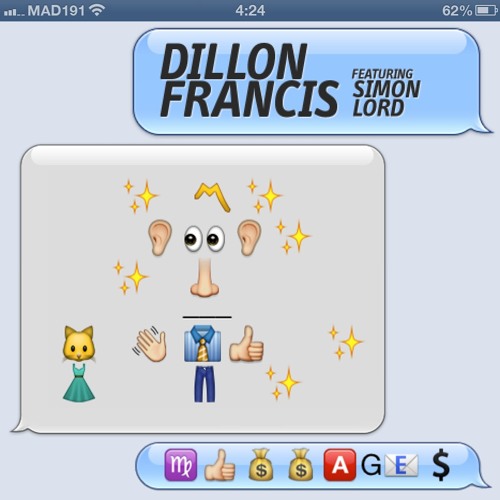 Dillon Francis featuring Simon Lord — Messages cover artwork