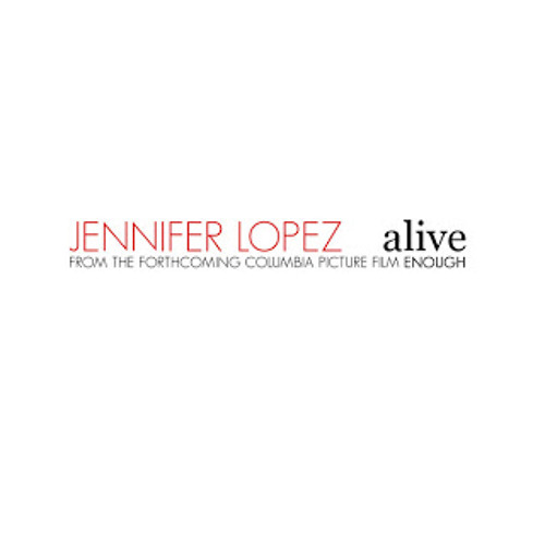 Jennifer Lopez — Alive cover artwork