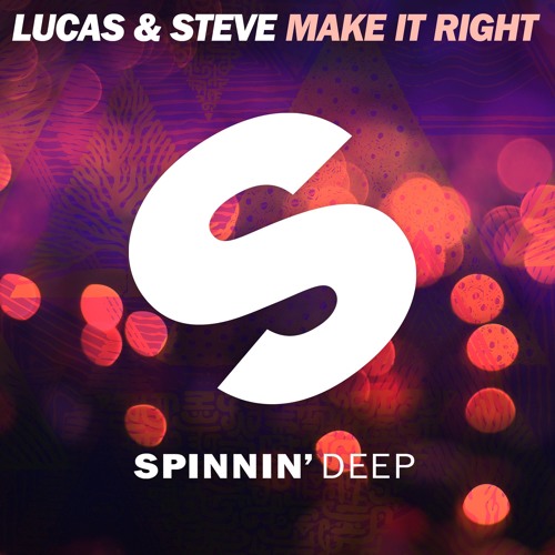 Lucas &amp; Steve — Make It Right cover artwork