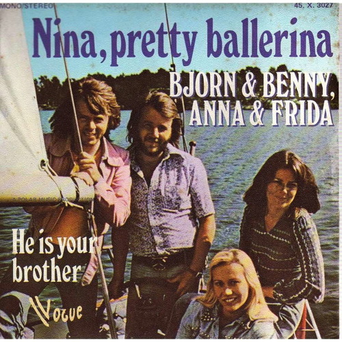 ABBA — Nina, Pretty Ballerina cover artwork
