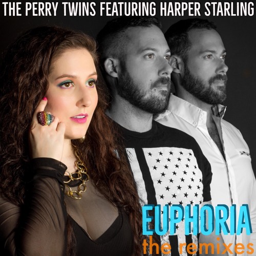 The Perry Twins featuring Harper Starling — Euphoria cover artwork