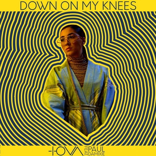 IOVA featuring Paul Damixie — Down On My Knees cover artwork