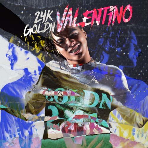 24kGoldn Valentino cover artwork
