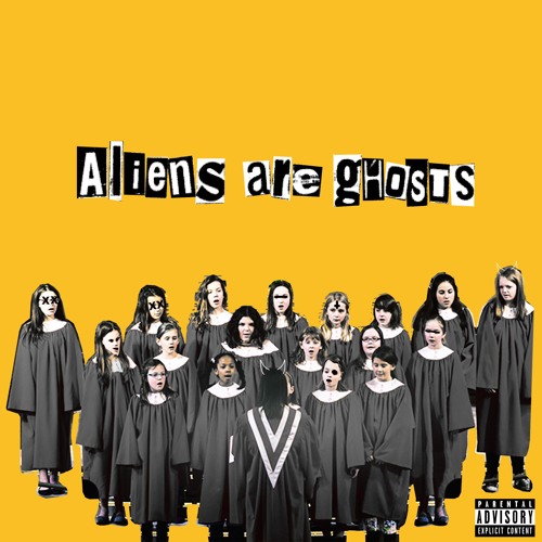 $uicideboy$ & Travis Barker Aliens Are Ghosts cover artwork