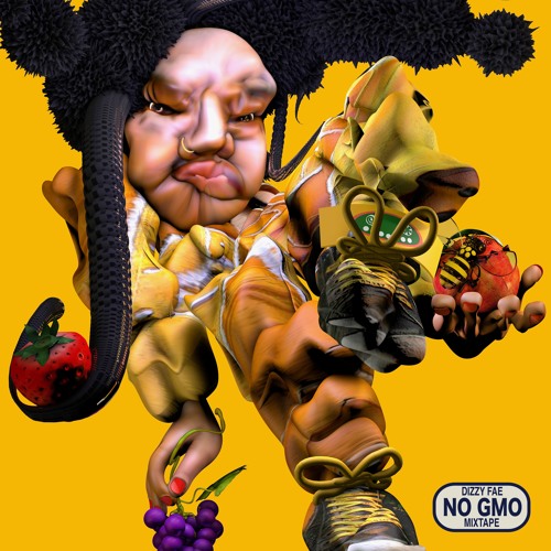 Dizzy Fae NO GMO Mixtape cover artwork