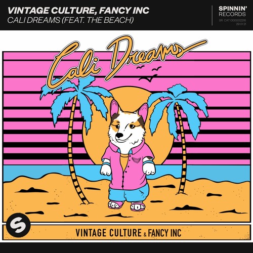 Vintage Culture & Fancy Inc featuring The Beach — Cali Dreams cover artwork
