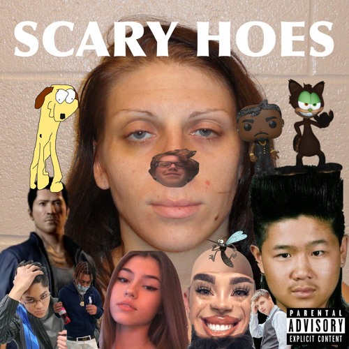 Yung Garfield featuring Lil Squeaky — Scary Hoes cover artwork