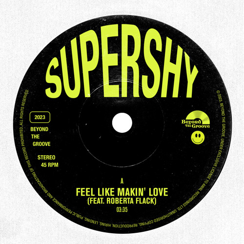 Supershy & Tom Misch featuring Roberta Flack — Feel Like Makin&#039; Love cover artwork