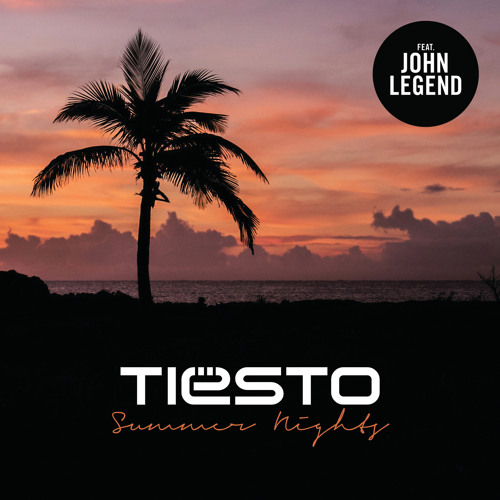 Tiësto ft. featuring John Legend Summer Nights cover artwork
