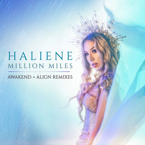 HALIENE Million Miles (Awakend Remix) cover artwork