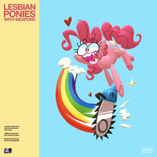 Vylet Pony — LESBIAN PONIES WITH WEAPONS cover artwork