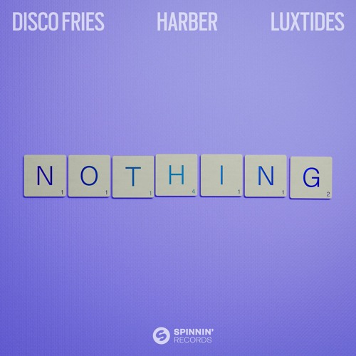 Disco Fries, HARBER, & Luxtides — Nothing cover artwork
