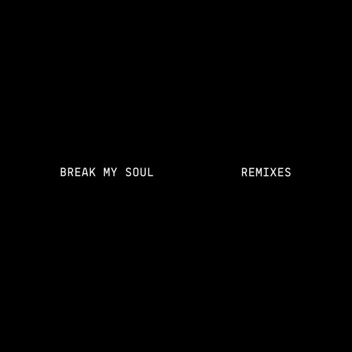 Beyoncé BREAK MY SOUL (Honey Dijon Remix) cover artwork
