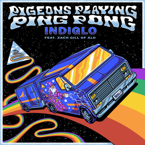 Pigeons Playing Ping Pong featuring Zach Gill — Indiglo cover artwork