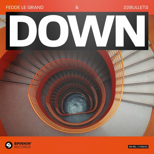 Fedde Le Grand & 22Bullets — Down cover artwork