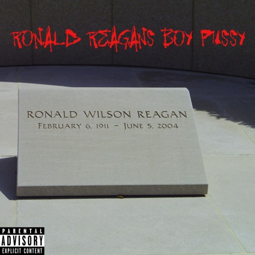 Yung Elmo Ronald Reagan&#039;s Boi Pu$$y cover artwork