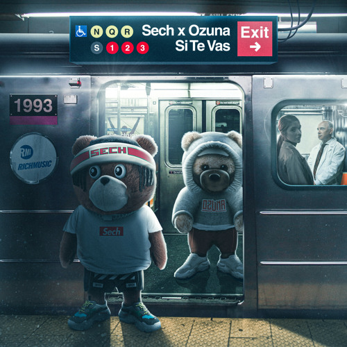 Sech & Ozuna — Si Te Vas cover artwork