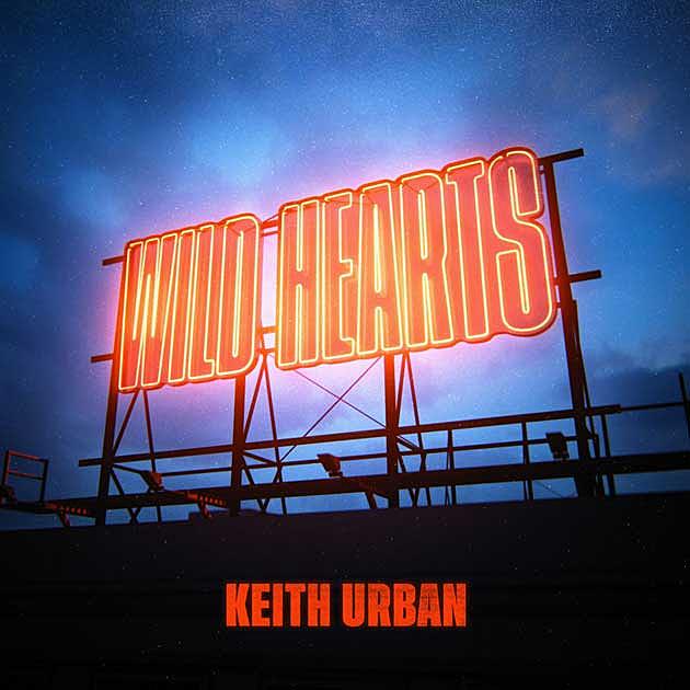 Keith Urban Wild Hearts cover artwork