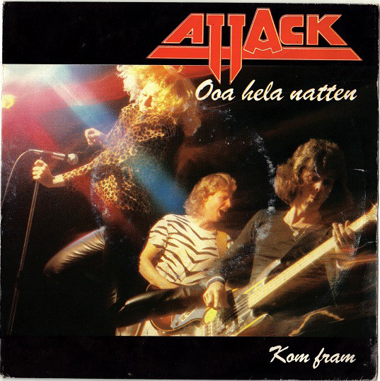 Attack — Ooa hela natten cover artwork