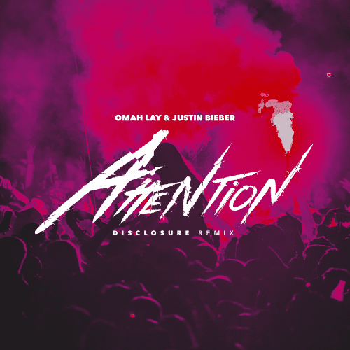Omah Lay & Justin Bieber — Attention (Disclosure Remix) cover artwork