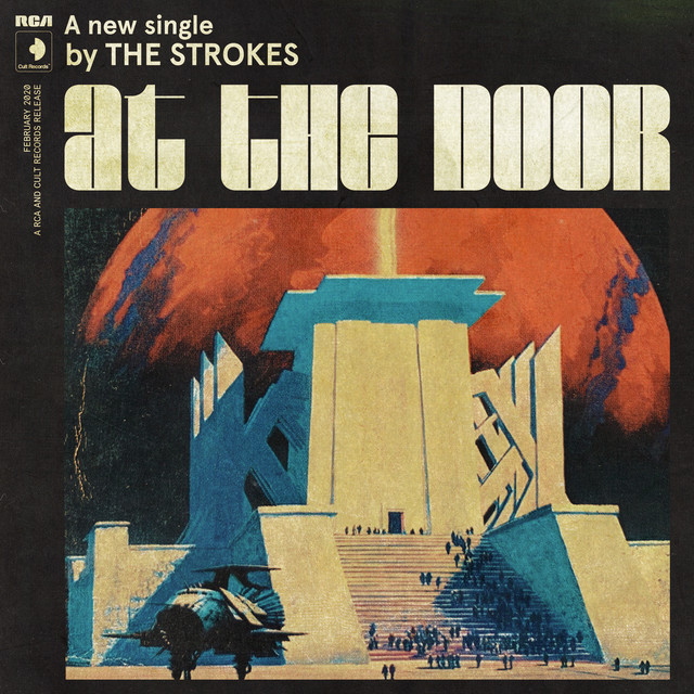 The Strokes — At the Door cover artwork