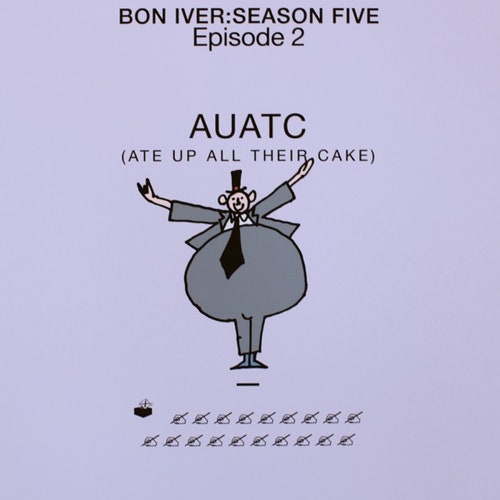 Bon Iver — AUATC cover artwork