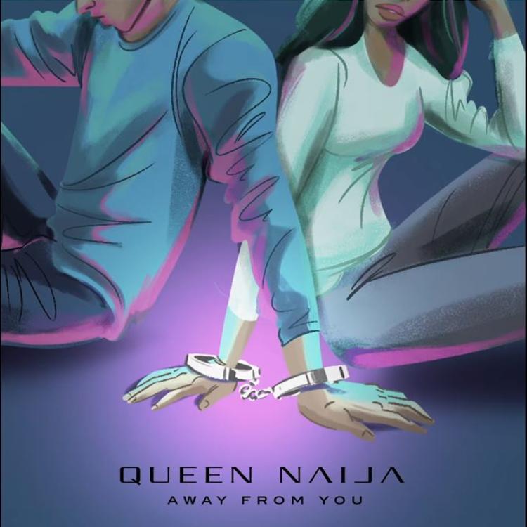 Queen Naija — Away From You cover artwork