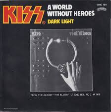 Kiss A World Without Heroes cover artwork