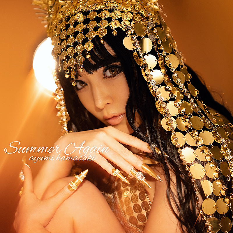 Ayumi Hamasaki Summer Again cover artwork