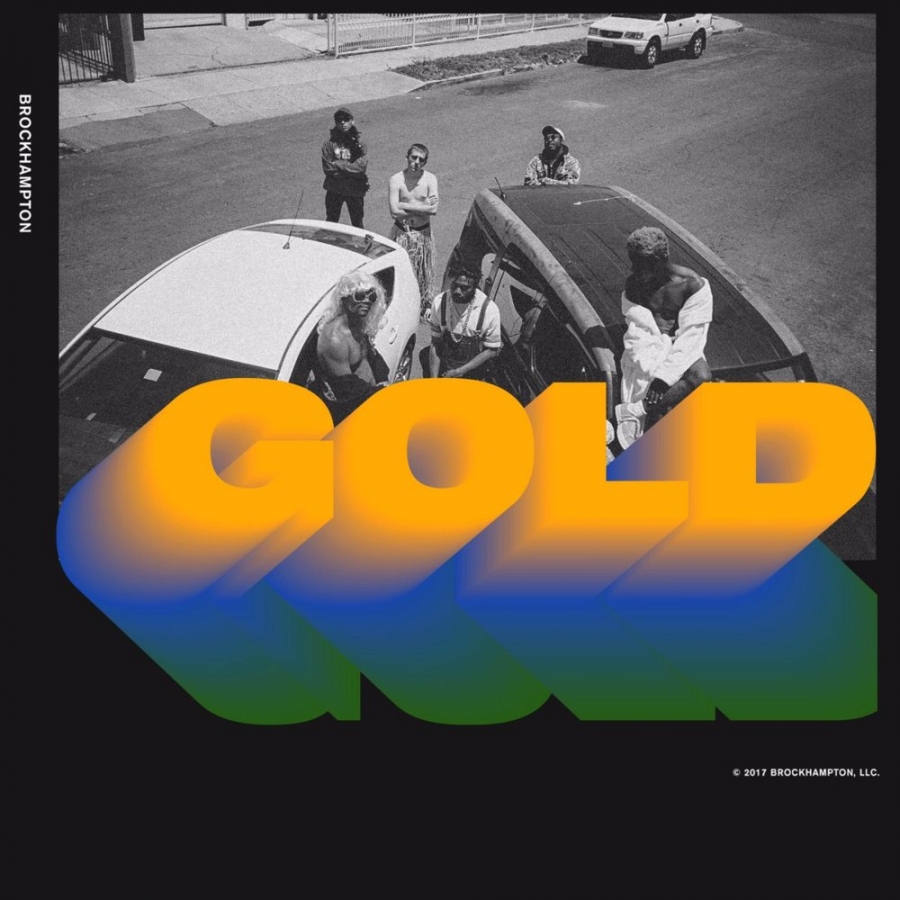 BROCKHAMPTON — GOLD cover artwork